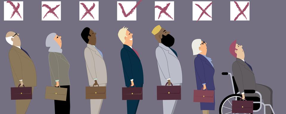 Les discriminations dans le monde du travail font souffrir les personnes qui les vivent au quotidien. [Fotolia - aleutie]