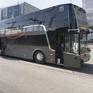 Des bus low cost sillonneront la Suisse dès le mois de mars 2018. [Keystone - Gaetan Bally]