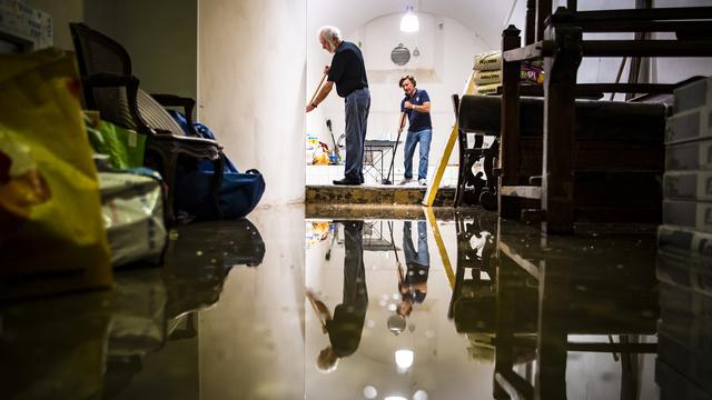 En 2018, les habitants de Lausanne avaient déjà été confrontés à des inondations. [Keystone - Valentin Flauraud]