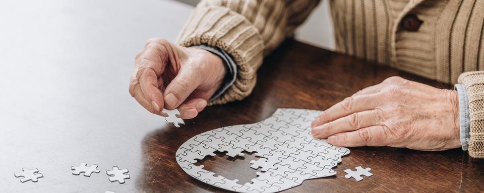 En Suisse, 150'000 personnes sont atteintes de démence sénile ou de maladie d’Alzheimer. [Depositphotos - AndrewLozovyi]