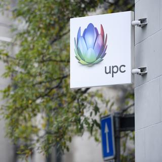 UPC Suisse contrôle désormais 96% du capital-actions de lʹopérateur Sunrise. [Keystone - Manuel Lopez]