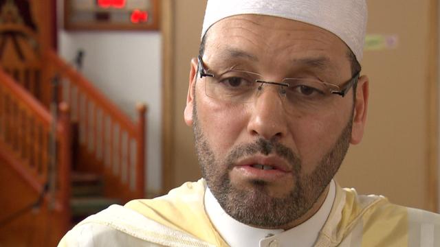Abdelwahed Kort, imam, complexe culturel des musulmans de Lausanne. [RTS/capture d'écran]