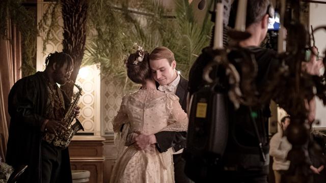 Tournage de Winter Palace [RTS - Laurent Bleuze]