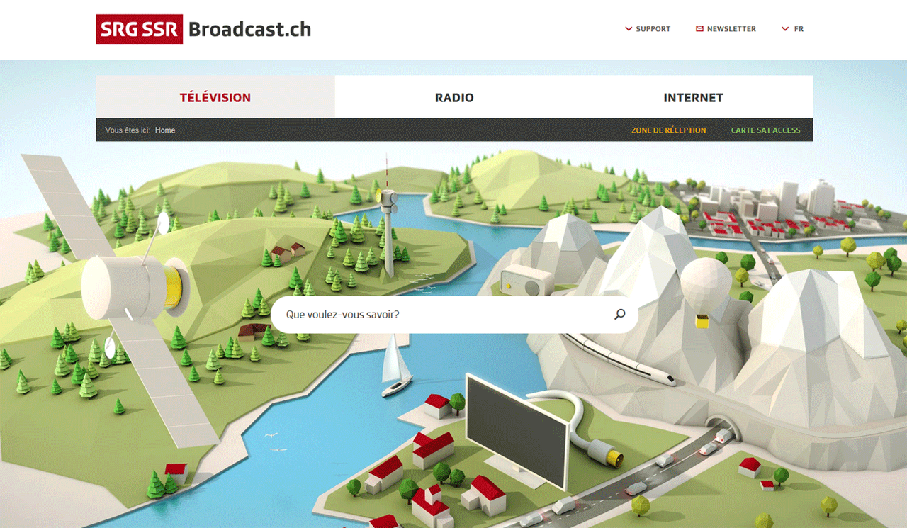 Recevoir les programmes [Broadcast.ch]