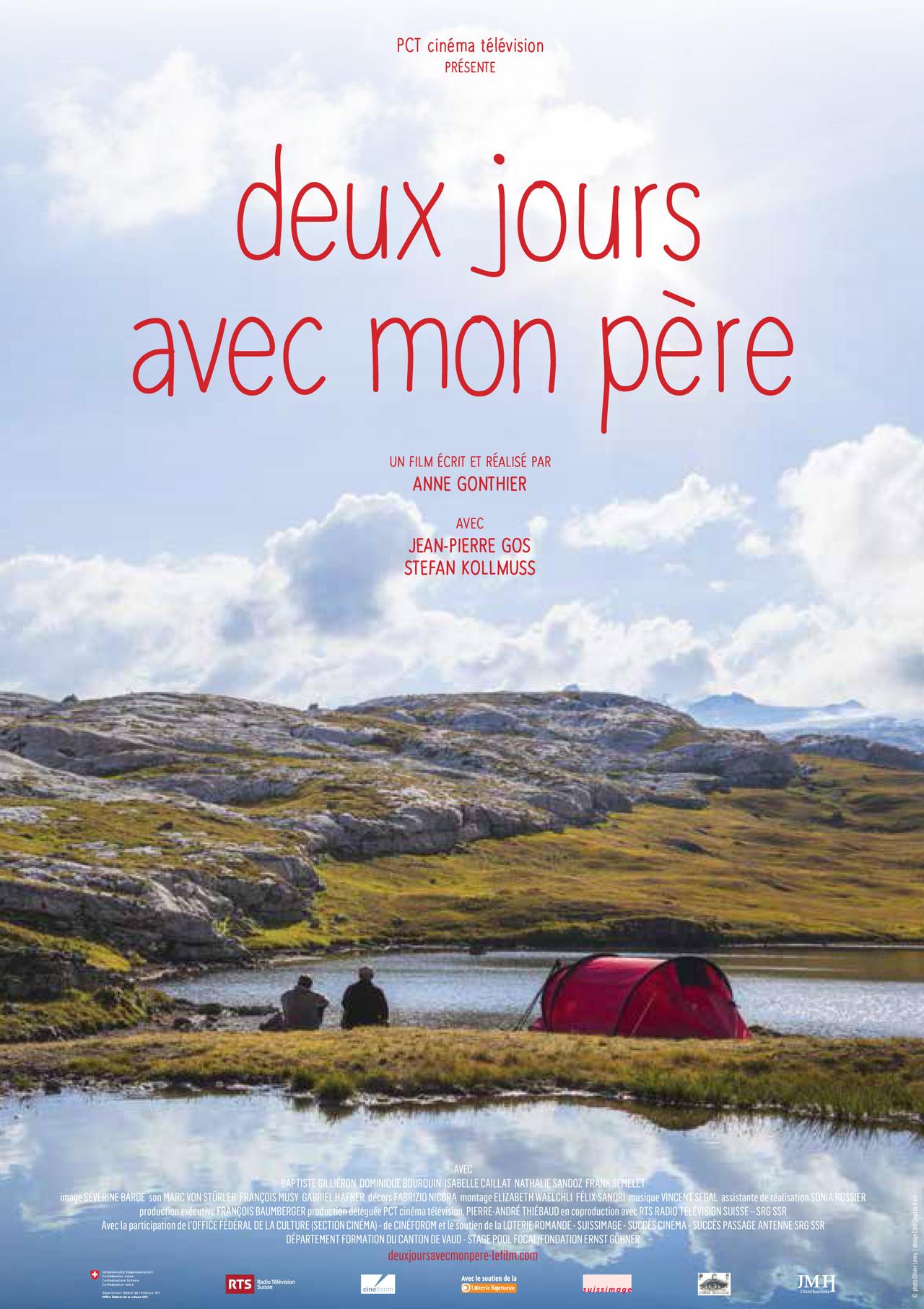 L'affiche de "Deux jours avec mon père", un film d'Anne Gonthier.