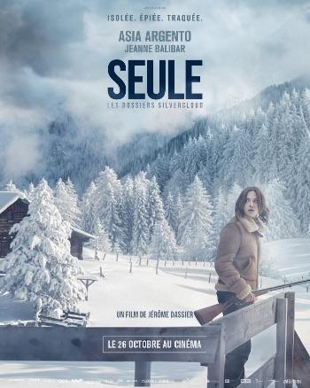 L'affiche de "Seule - Les dossiers Silvercloud", un long métrage de Jérôme Dassier coproduit par la RTS. [RTS / Vega Films / Sombrero Films - © Sava Hlavacek]