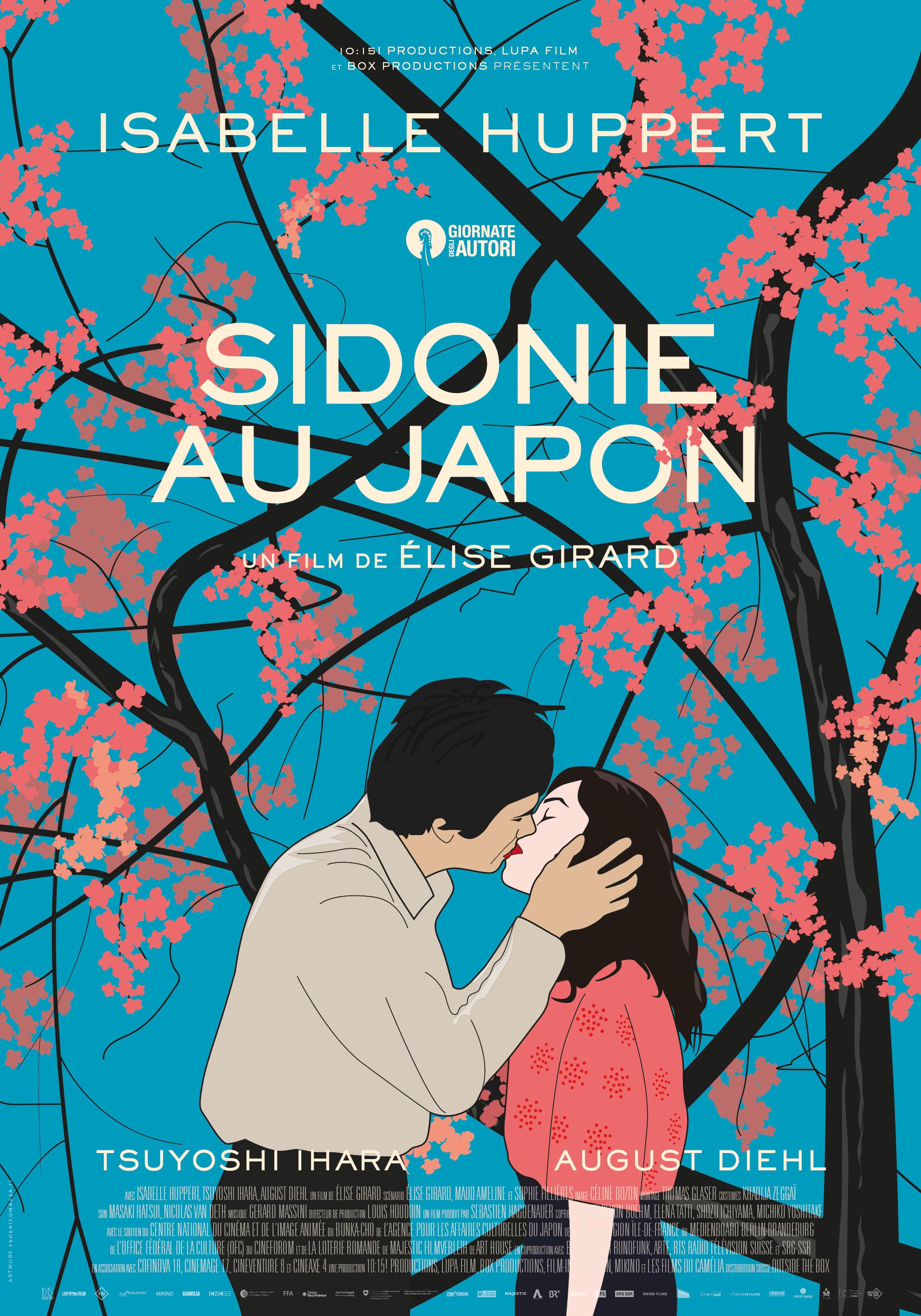 L'affiche de "Sidonie au Japon", un film d'Élise Girard. [RTS - 10:15! Productions - Lupa Film - Box Productions]