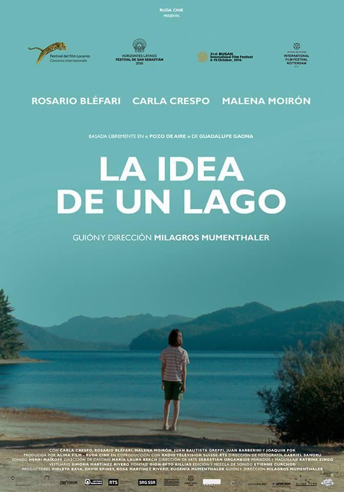 L'affiche du film "L'idée d'un lac" (La idea de un lago), un long métrage de Milagros Mumenthaler. [RTS - Alina film]