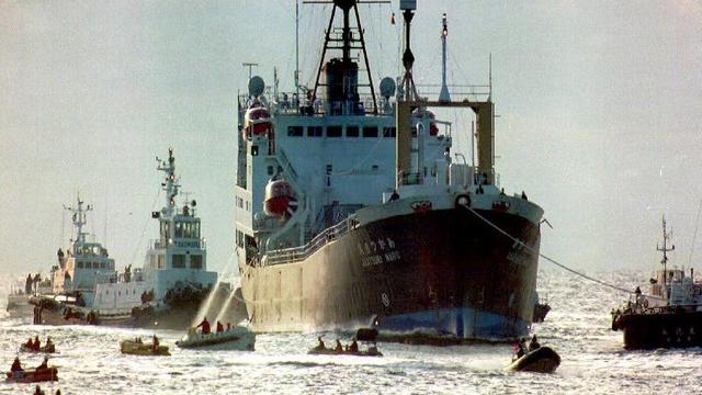 Des collisions maritimes provoquent des tensions entre la Chine et le Japon [AFP - Kazuhiro Nogi]