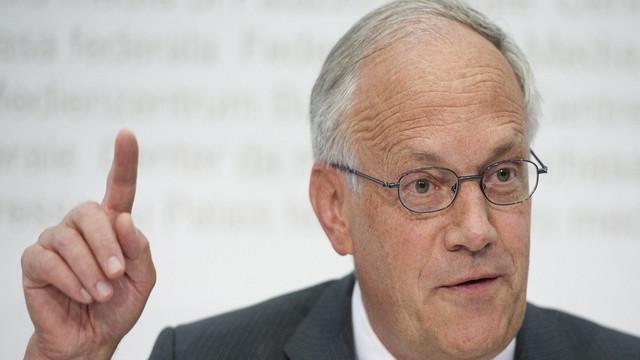 Johann Schneider-Ammann est considéré comme un des grands favoris du PLR. [peter schneider/keystone]