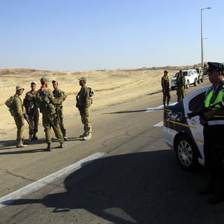 Des soldats dans le Sinaï. [Ronen Zvulun/Reuters]