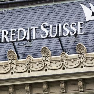 Le Crédit Suisse figure en première ligne des banques visées par les Etats-Unis. [Keystone/Alessandro Della Bella]