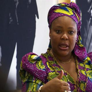 La Libérienne Leymah Gbowee, co-fondatrice l'ONG Women Peace and Security Network Africa. [Ho News - Reuters]