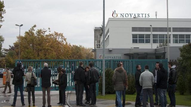 Le site de production de Novartis à Nyon très impacté par le plan de licenciement du groupe [keystone]