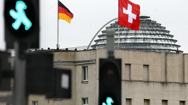 L'accord fiscal entre l'Allemagne et la Suisse n'a pas trouvé de majorité lors du vote au Bundesrat. [Wolfgang Kumm / Keystone]