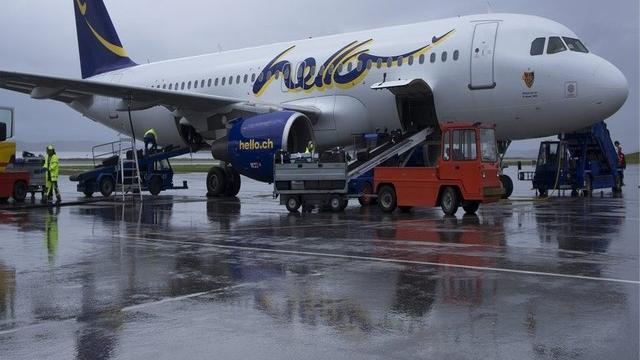 La compagnie Hello avait été fondée par l'ancien dirigeant de Crossair Moritz Suter. [Georgios Kefalas / Keystone]