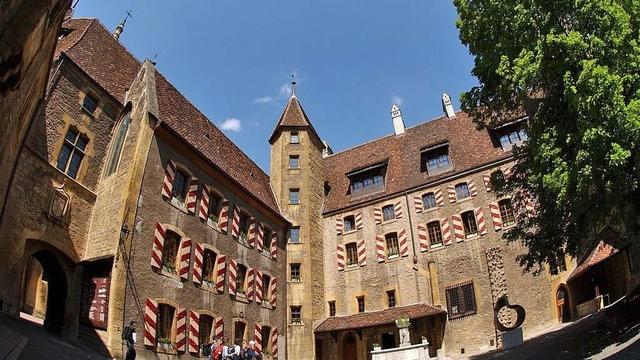 Le château de Neuchâtel, siège des autorités cantonales. [KEYSTONE / Sandro Campardo]