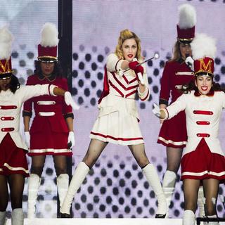 Sur scène, l'énergie légendaire de Madonna. [Reuters]