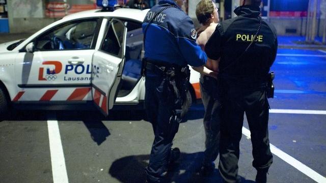 Violences et incivilités se sont multipliées ces derniers mois à Lausanne le week-end. [Keystone]