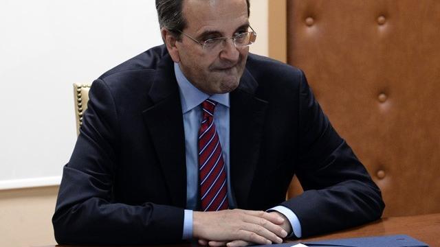 Antonis Samaras va entreprendre une tournée européenne pour obtenir des délais supplémentaires. [Aris Messinis - AFP]