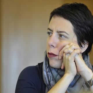 Sandrine Salerno, magistrate socialiste en charge des finances de la Ville de Genève. [Martial Trezzini - Keystone]