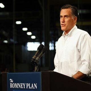 Mitt Romney, candidat à la présidentielle américaine. [Jessica Rinaldi Reuters]