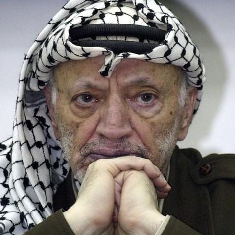 Les experts du CHUV pourraient effectuer des prélèvements sur les restes de Yasser Arafat. [Keystone - Jim Hollander]