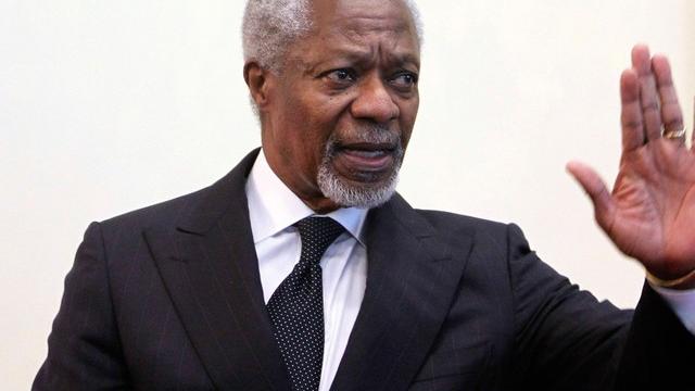 Kofi Annan est attendu lundi à Moscou. [Denis Sinyakov - Reuters]