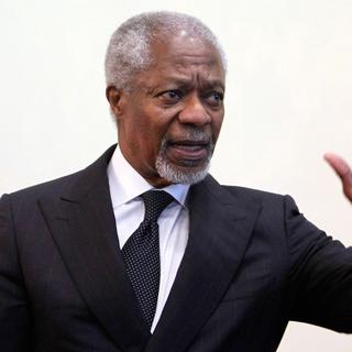 Kofi Annan est attendu lundi à Moscou. [Denis Sinyakov - Reuters]