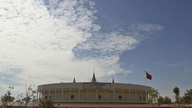 Vue du tribunal lors du procès d'anciens leaders Khmers Rouges en décembre 2011. [Pring Samrang / Reuters]