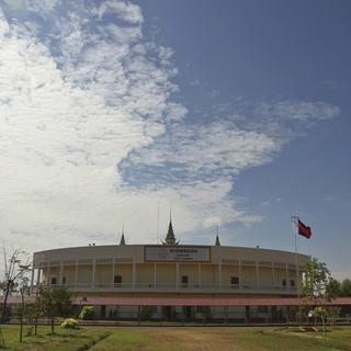 Vue du tribunal lors du procès d'anciens leaders Khmers Rouges en décembre 2011. [Pring Samrang / Reuters]