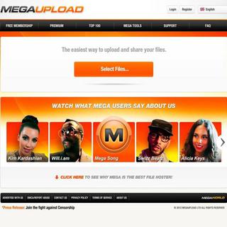 Le site Megaupload a été fermé jeudi 19 janvier dernier. [AFP]