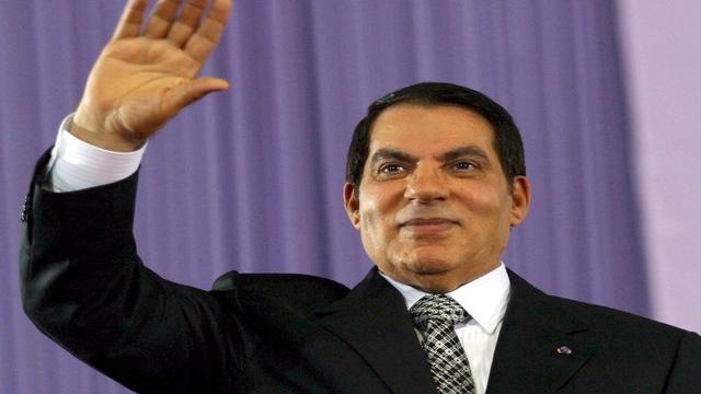 Ben Ali au temps de sa splendeur. [Keystone]