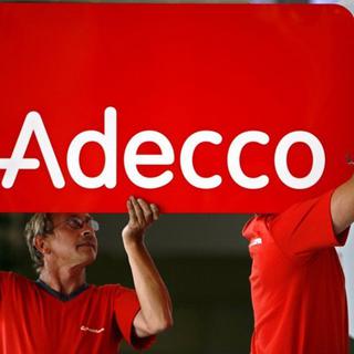 Bénéfice en baisse de 7% pour Adecco au premier semestre de cette année. [Laurent Gillieron - Keystone]