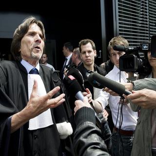 Procès Segalat: Me Jacques Barillon verrait très mal que l'accusé ne soit pas condamné. [Jean-Christophe Bott-Keystone]