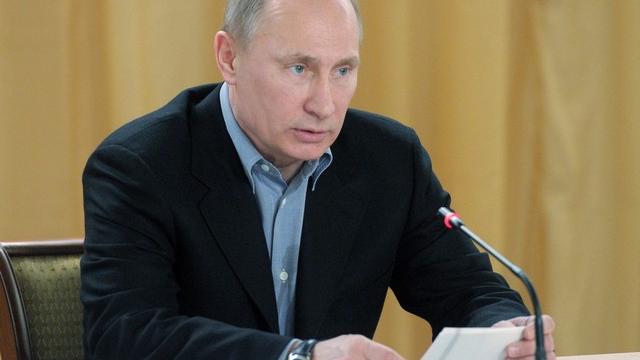 Vladimir Poutine continue à détailler ses propositions dans la presse. [Aleksey Nikolskyi / AFP]