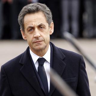 Nicolas Sarkozy, président français. [Jacques Brinon / Keystone]
