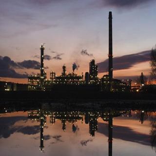 La raffinerie Petroplus de Cressier (NE) début janvier 2012. [Michael Buholzer / Reuters]