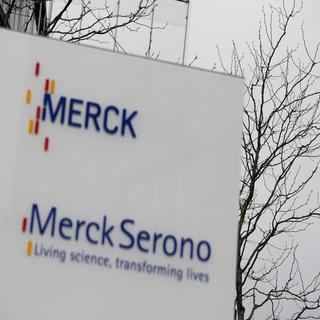 Le site de Merck Serono, à Genève, fermera ses portes en 2013. [FABRICE COFFRINI  / AFP]