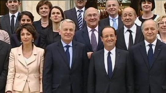 Rentrée pour le Conseil des ministres en France.