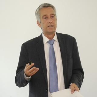 François Marthaler, conseiller d'Etat, chef du Département des Infrastructures. [Christian Brun]