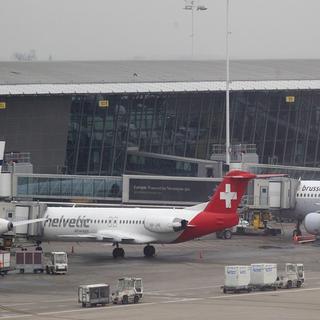 Le braquage a eu lieu sur le tarmac de l'aéroport de Bruxelles. [Yves Logghe - Keystone]