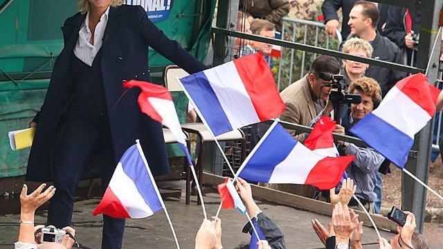 Raz-de-marée du Front National à Brignoles dans le Var. [François Nascimbeni - AFP]