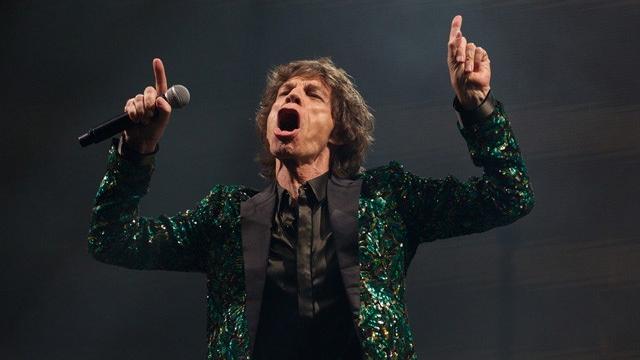 Mick Jagger au Glastonbury Festival en juin 2013. [Andrew Cowie - AFP]