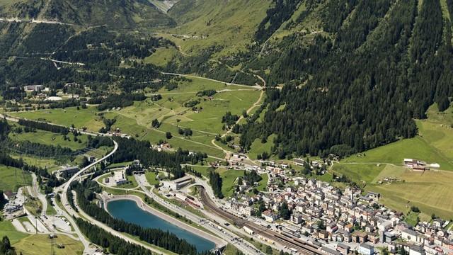 La commune d'Airolo. [Alessandro Della Bella / Keystone]