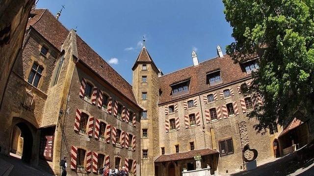 Le Château de Neuchâtel, siège des autorités cantonales. [Sandro Campardo / Keystone]