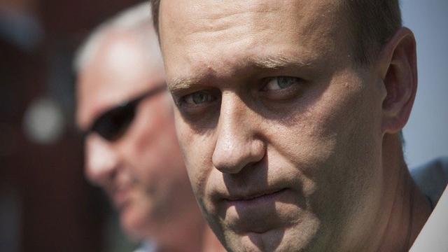 Alexeï Navalny a été menotté et arrêté dans la salle du tribunal. [Alexander Zemlianichenko - AP Photo/Keystone]
