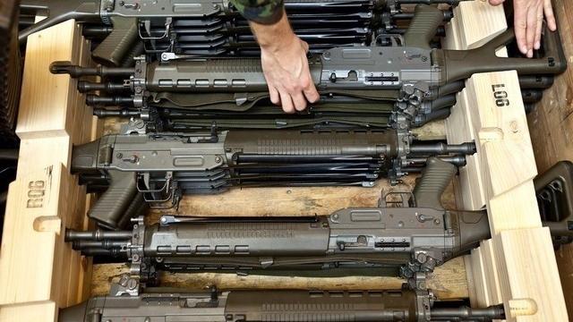 Les exportations d'armes vers l'Arabie saoudite et le Pakistan devraient à l'avenir être facilitées. [Gaetan Bally - Keystone]