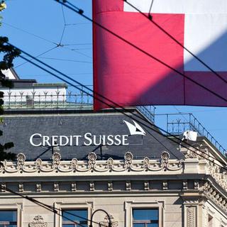 Credit Suisse affiche des résultats en forte hausse. [Alessandro Della Bella - Keystone]