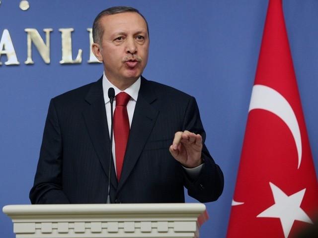 Le premier ministre turc Recep Tayyip Erdogan. [Burhan Ozbilici - AP Photo/Keystone]